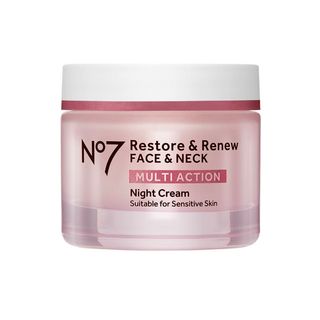 No7 + Restore & Renew Face & Neck Multi Action Night Cream