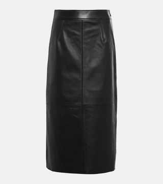 The Frankie Shop + Heather Leather Pencil Skirt
