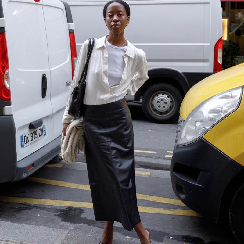 5 Leather Skirt Outfits to Re-Create This Season