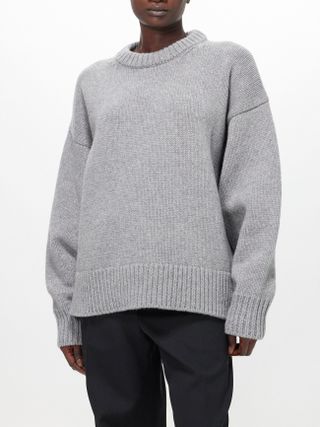 The Row + Ophelia Wool-Blend Sweater