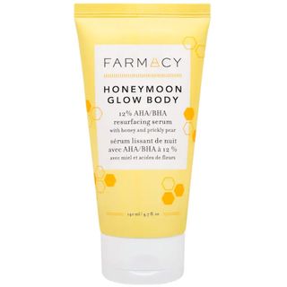 Farmacy + Honeymoon Glow Body 12% AHA/BHA Bump-Smoothing Night Serum