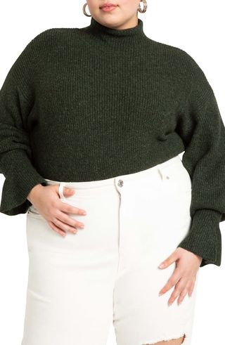 Eloquii + Bell Sleeve Sweater