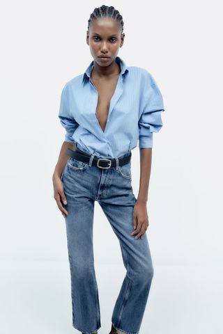 Zara + Bootcut TRF Jeans