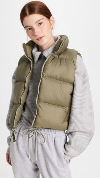 Mwl by Madewell + (Re)Sourced Nylon Puffer Vest