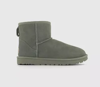 Ugg + Classic Mini II Boots Moss Green