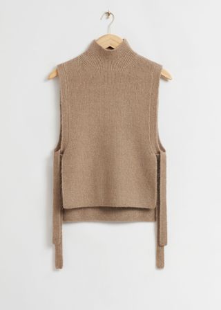 
Other Stories + Wool Bib Collar