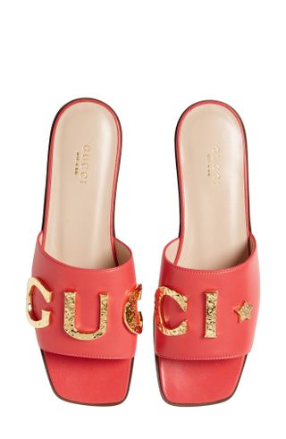 Gucci + Cara Slide Sandals
