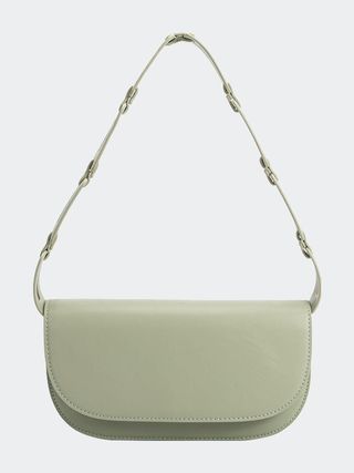 Melie Bianco + Inez Mint Small Recycled Vegan Shoulder Bag