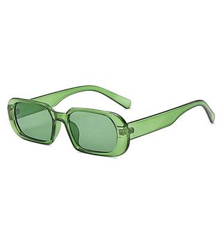 Bojod + Trendy Rectangle Sunglasses