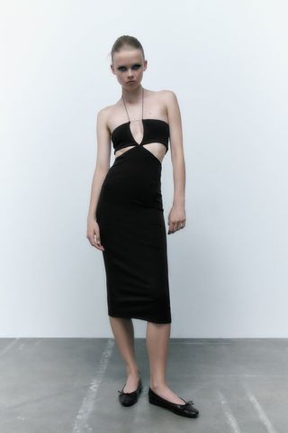 Zara + Cut Out Dress