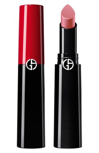 Armani Beauty + Lip Power Longwear Satin Lipstick in 500 Light Shimmer