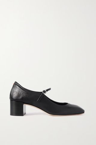 Aeyde + Aline Leather Mary Jane Pumps