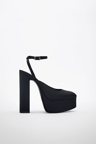Zara + Heeled Platform Shoes