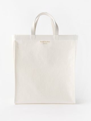 Acne Studios + Audrey Coated-Twill Tote Bag