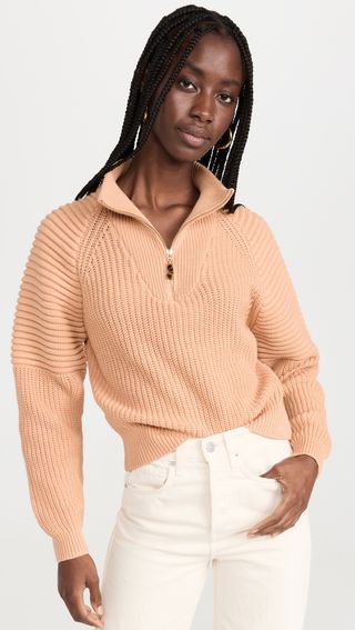 Scotch & Soda + Half-Zip Relaxed Fit Pullover