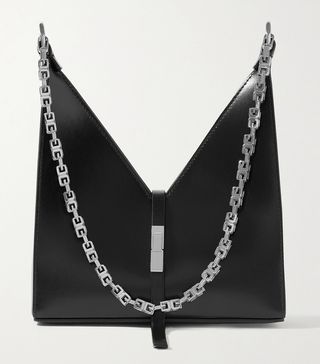 Givenchy + Cut Out Mini Leather Shoulder Bag