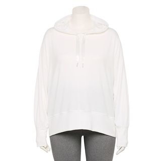 Tek Gear + Plus Size French-Terry Cropped Hoodie