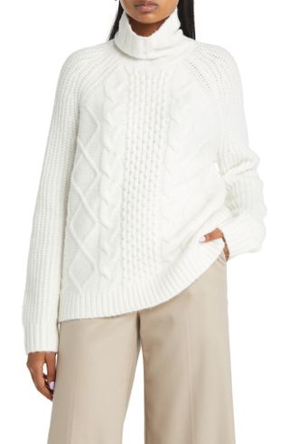 Nordstrom + Cable Turtleneck Sweater