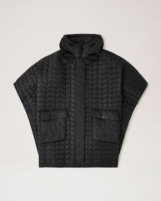 Mulberry + Softie Quilted Hooded Cape