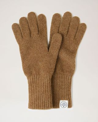 Mulberry + Knitted Gloves
