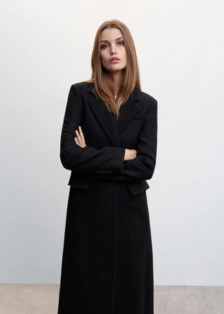 Mango + Wool Overcoat