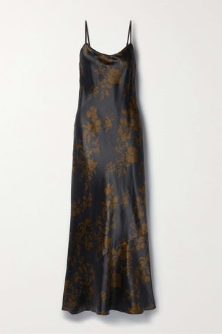 Reformation + Parma Printed Silk-Satin Maxi Dress