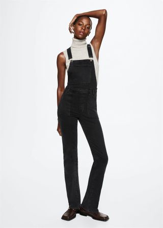 Mango + Long Denim Dungarees