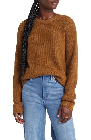 Bp + Oversize Crewneck Sweater