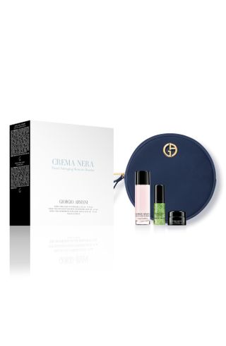 Armani Beauty + Crema Nera Travel Skin Care Set