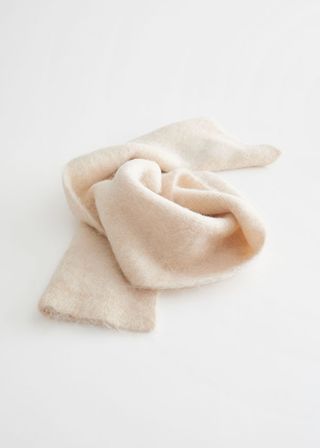 & Other Stories + Fluffy Mohair Scarf