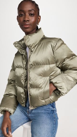 English Factory + Puffer Cropped Jacket