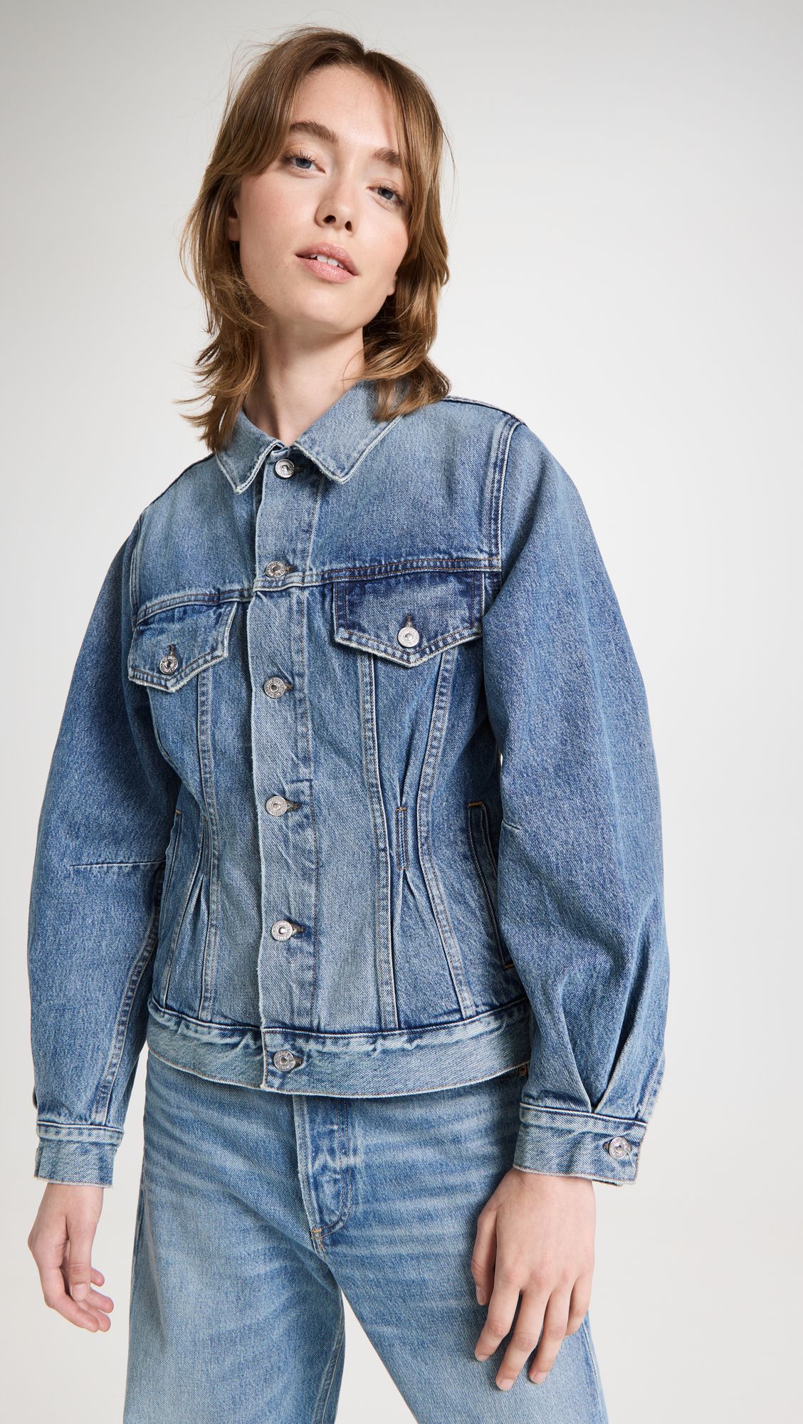 10 Cool DenimJacket Outfits That Prove the Staple Is Back Who What Wear