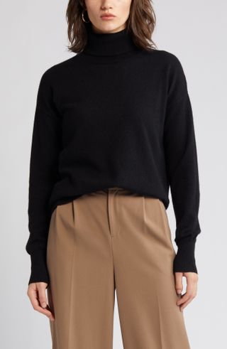 Nordstrom + Cashmere Turtleneck Sweater