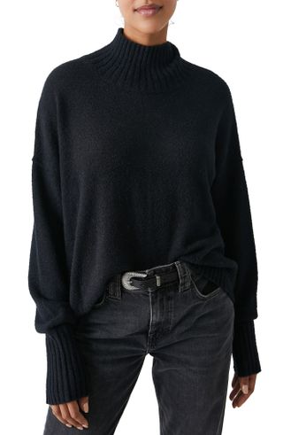 Free People + Vancouver Mock Neck Sweater