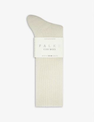 Falke + Cozy Wool-Cashmere Socks