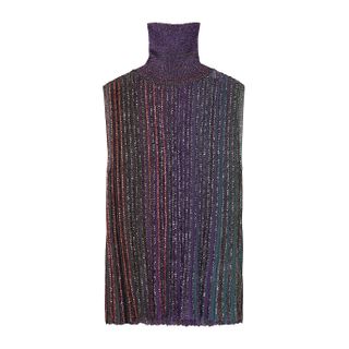 Missoni + Striped Sequin-Embellished Knitted Top