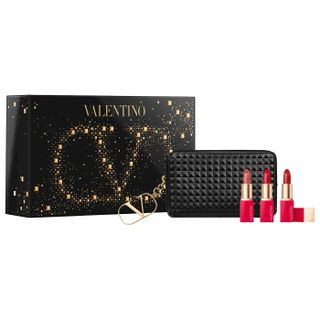 Valentino + Mini Rosso Lipstick Trio