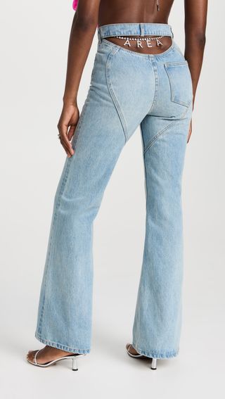 Area + Area Nameplate Bootcut Jeans