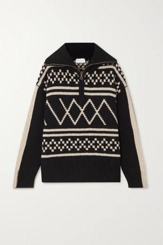 We Norwegians + Setesdal Fair Isle Merino Wool and Cashmere-Blend Sweater