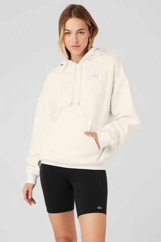 Alo + Accolade Hoodie in Ivory