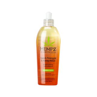 Hempz + Hydrating Bath and Body Oil in Sweet Pineapple & Honey Melon