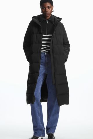 COS + Recycled Down Longline Puffer Coat
