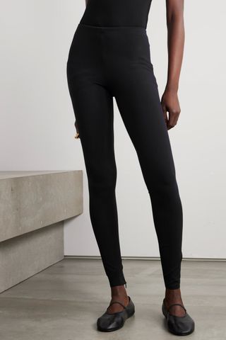 The Row + Lanza Stretch-Jersey Leggings