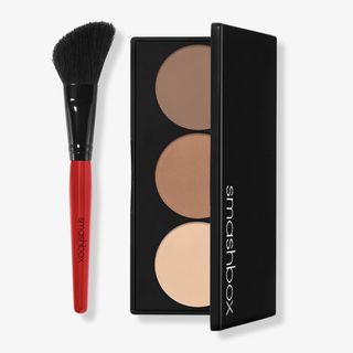 Smashbox + Step-By-Step Contour Highlighter & Bronzer Face Palette Kit