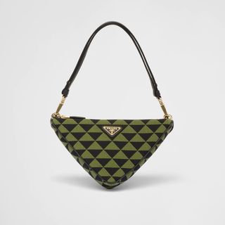 Prada + Symbole Leather and Fabric Mini Bag