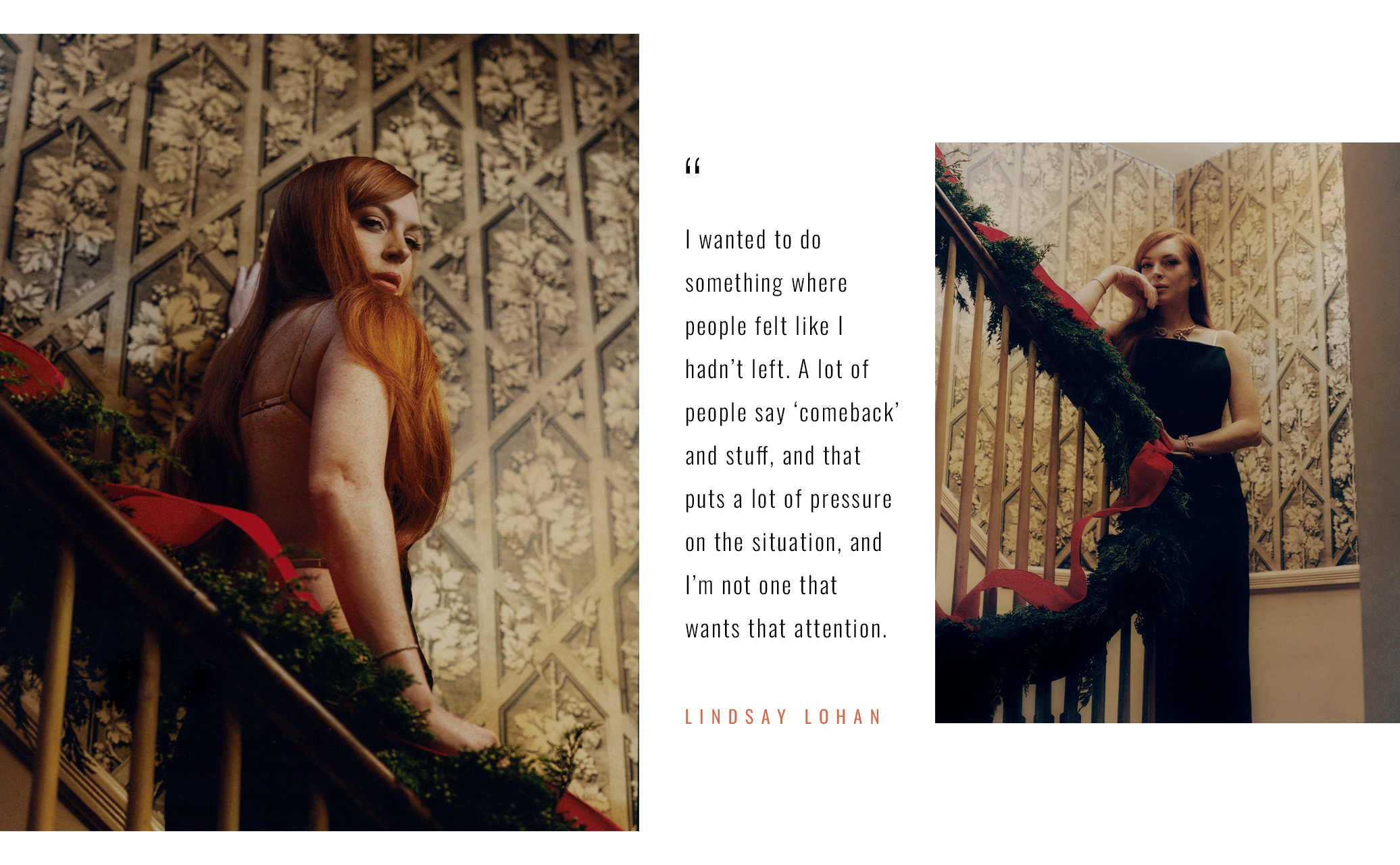 Lindsay Lohan on Her Return to Hollywood Who What Wear