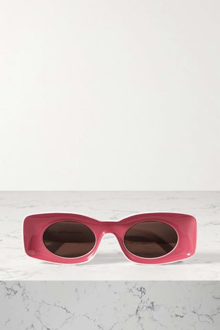 Loewe + + Paula's Ibiza Square-Frame Acetate Sunglasses