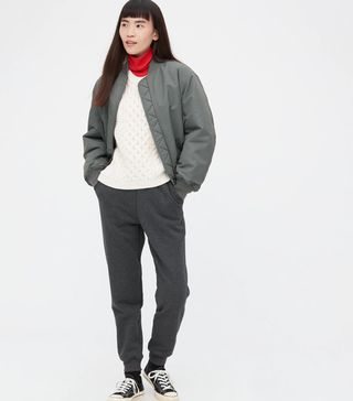 Uniqlo + Heattech Pile Lined Joggers
