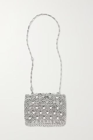 Paco Rabanne + 1969 Crystal-Embellished Chainmail Shoulder Bag