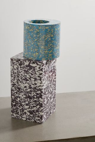Tom Dixon + Swirl Large Marble Vase